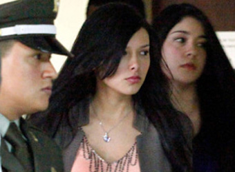 Las universitarias Laura Moreno y Jessy Quintero, procesadas por la muerte de Luis Colmenares.